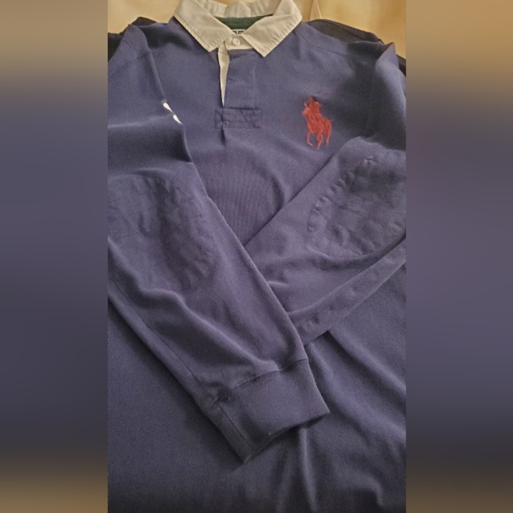 New Retail $125 Polo Ralph Lauren Men's L Rugby